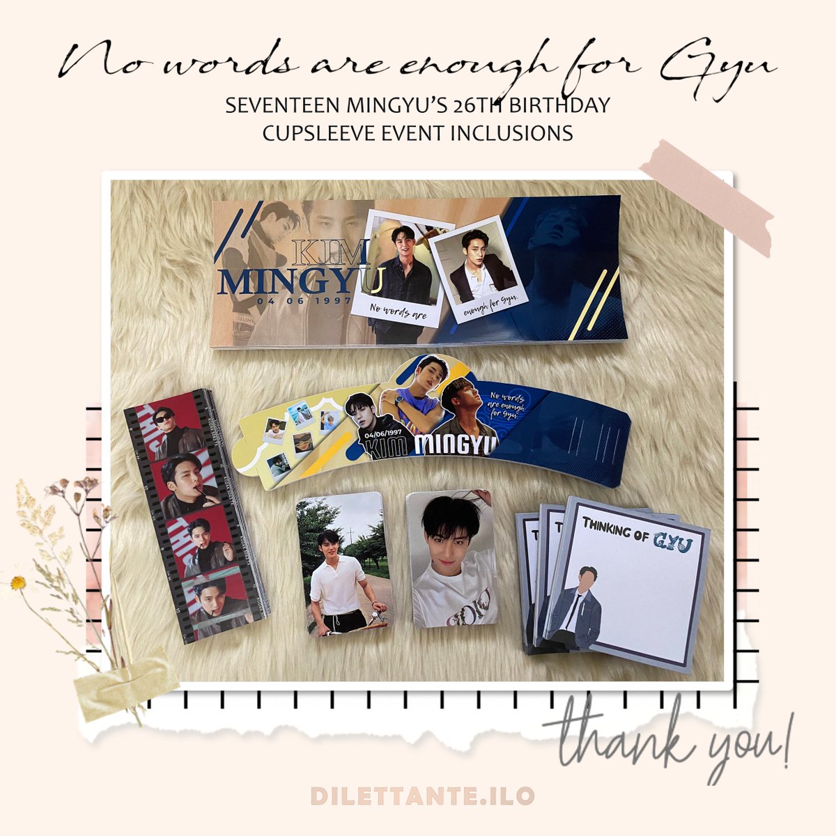 DilettanteIlo's tweet photo. Thank you so much for trusting us with your event's inclusions @titacaratsilo ! 🖤

#NoWordsAreEnoughForYouinIloilo
#HappyMingyuDay #Mingyu #IloiloCSE
@pledis_17 https://t.co/B24Edhpp0j