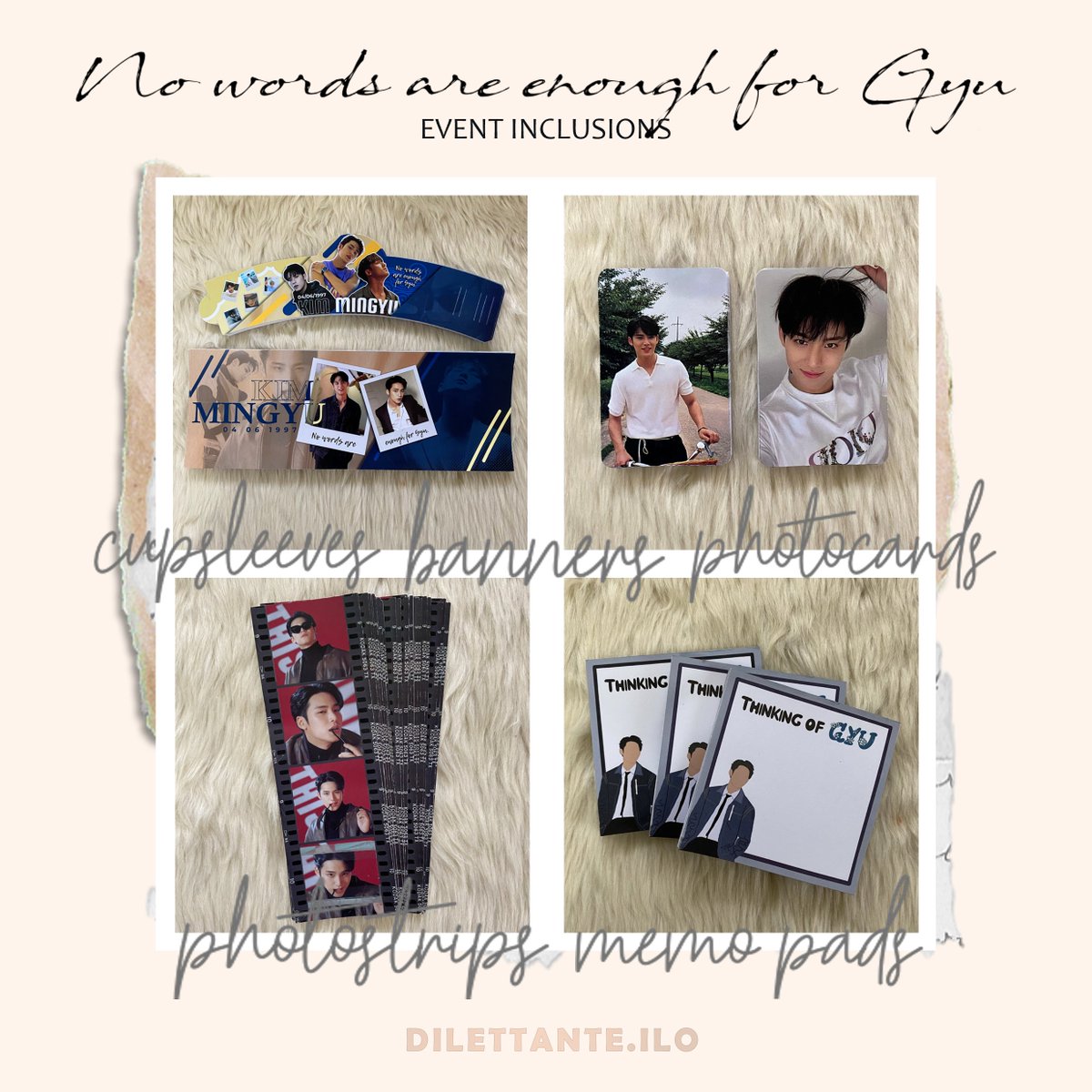 DilettanteIlo's tweet photo. Thank you so much for trusting us with your event's inclusions @titacaratsilo ! 🖤

#NoWordsAreEnoughForYouinIloilo
#HappyMingyuDay #Mingyu #IloiloCSE
@pledis_17 https://t.co/B24Edhpp0j