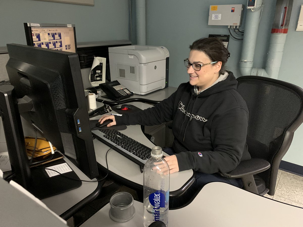 BristolSheriff's tweet photo. We caught up to some of our awesome communications team this afternoon on the first day of National Public Safety Telecommunicators Week, when Danielle Bill, Alex Pereira and Jason Demelo were keeping everyone across our operation on the same page. https://t.co/ISNTTzAqHA