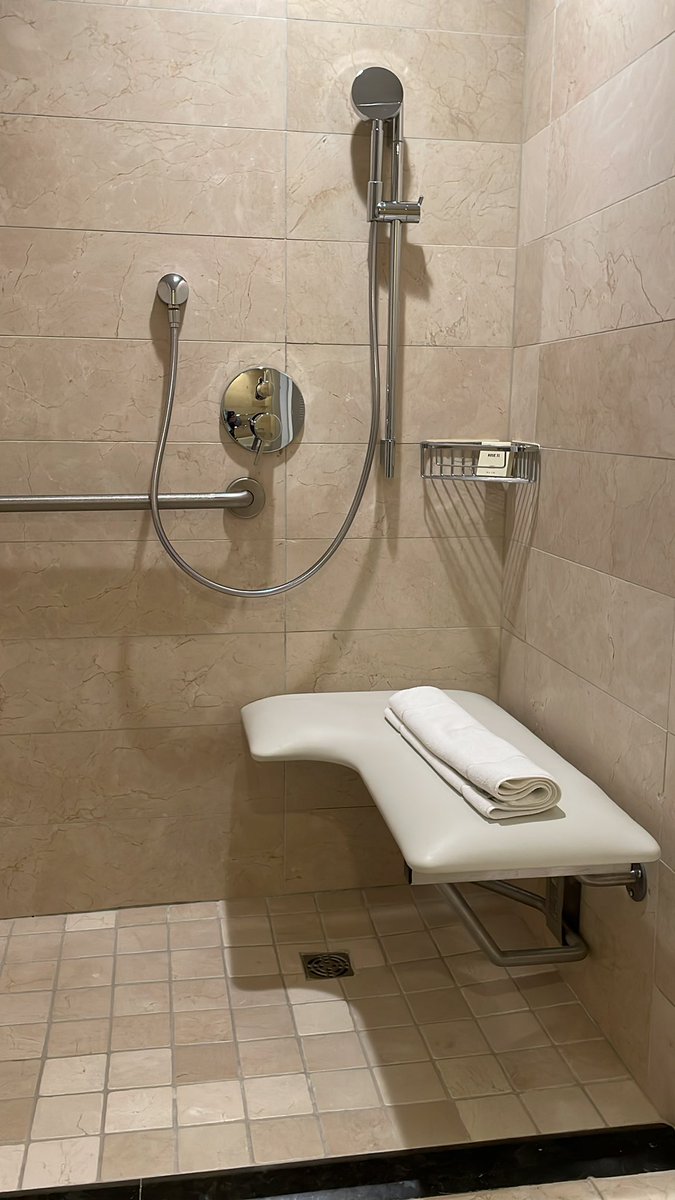 enzopiscopo's tweet photo. The “joy” of getting a truly accessible bathroom when you travel…. https://t.co/wqVifDTmTz