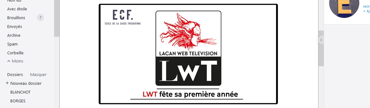 [[[[[📺LWT <a href="/ECF_AMP/">ECF</a> Lacan Web Televisión festeja su aniversario !!!!!!!!!!!!!!👏👏👏👏👏👏👏👏👉youtube.com/watch?v=a790Ed…