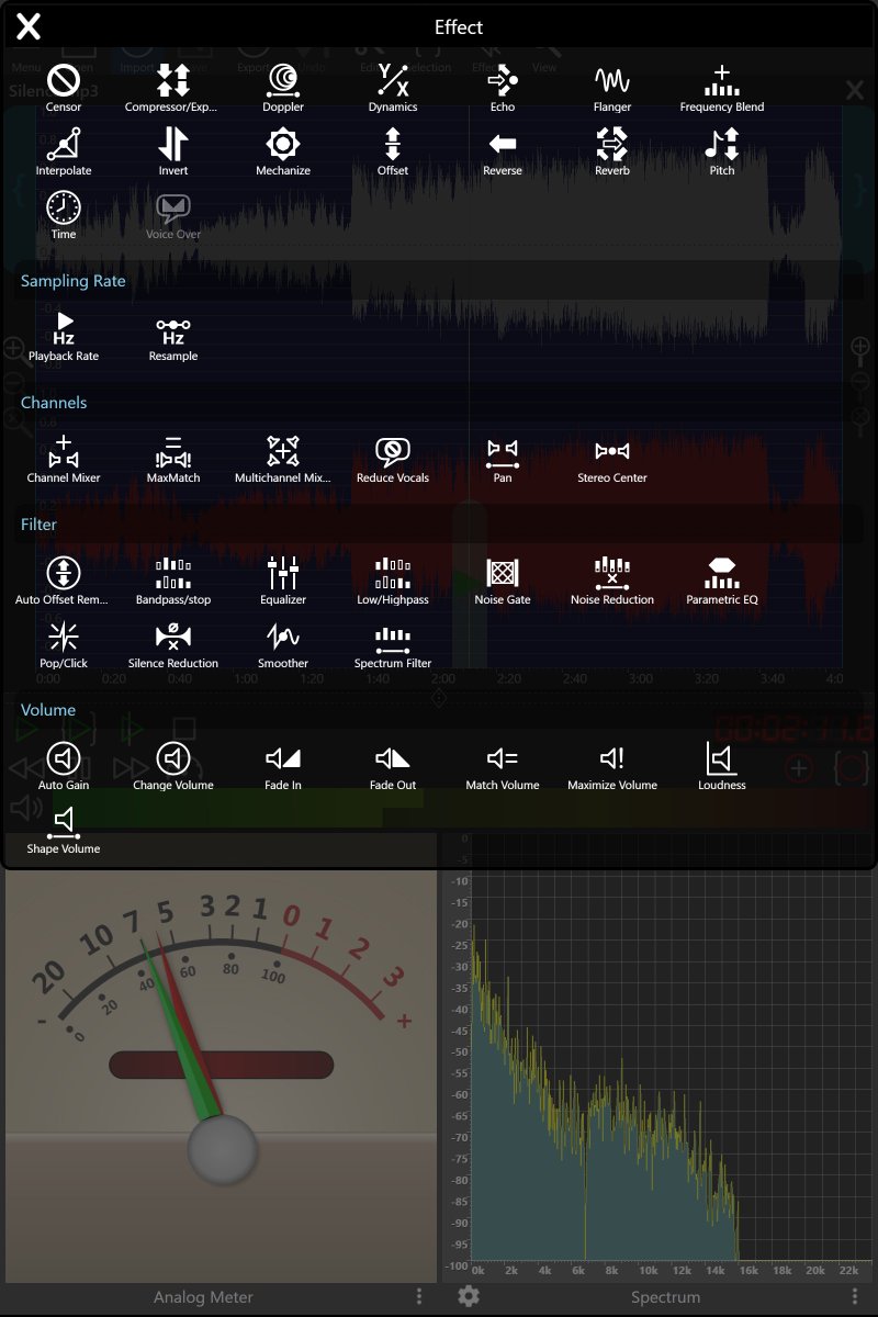 GoldWave's tweet photo. Record and edit audio without even installing an app!  GoldWave Infinity takes a big step forward in making native Android and iOS apps a thing of the past. https://t.co/07kSAOM6lM https://t.co/RmnC2uKQkw