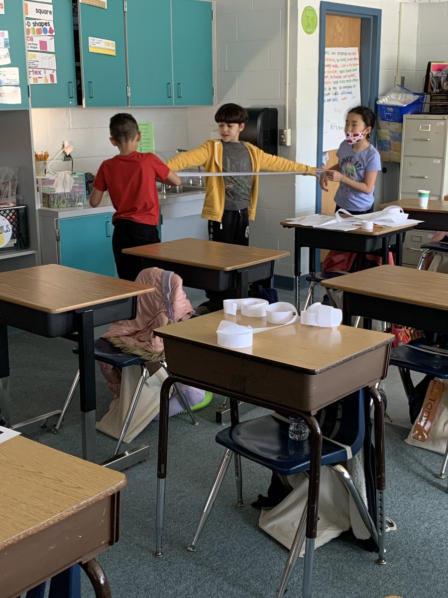 We have started our yeti expedition! We showed teamwork by helping each other estimate and measure different parts of our bodies. #M3 <a href="/fcpsaap/">FCPS AAP</a>