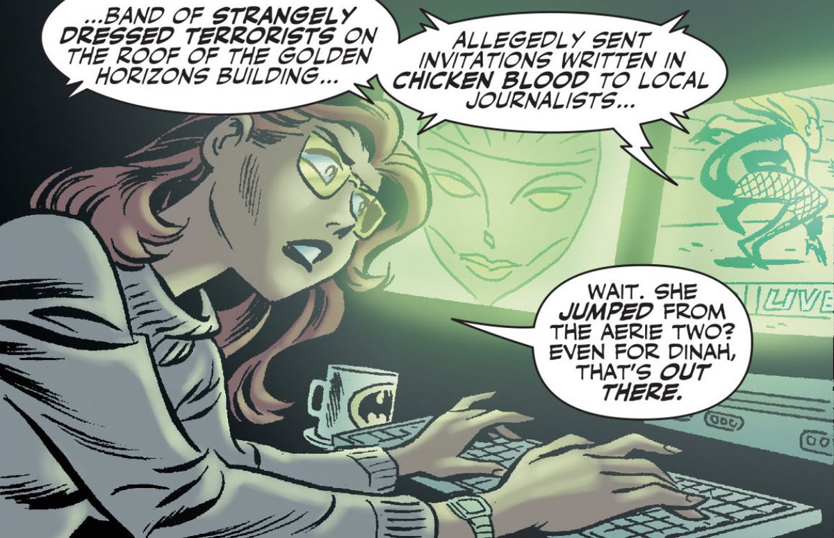 bestoforacle's tweet photo. Oracle by Bruce Timm

🖥 Birds of Prey (1999) #86 https://t.co/L3H79ENk2u