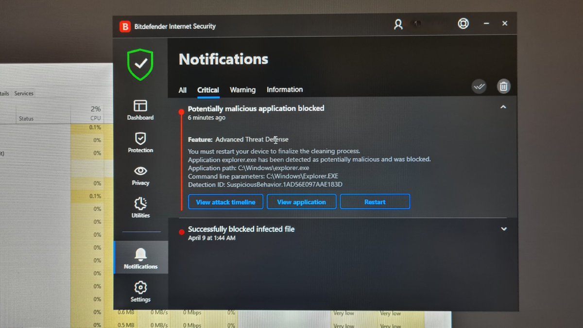 neogic's tweet photo. Amateur hour @Bitdefender 🤦🏻 https://t.co/93hjlch2kb