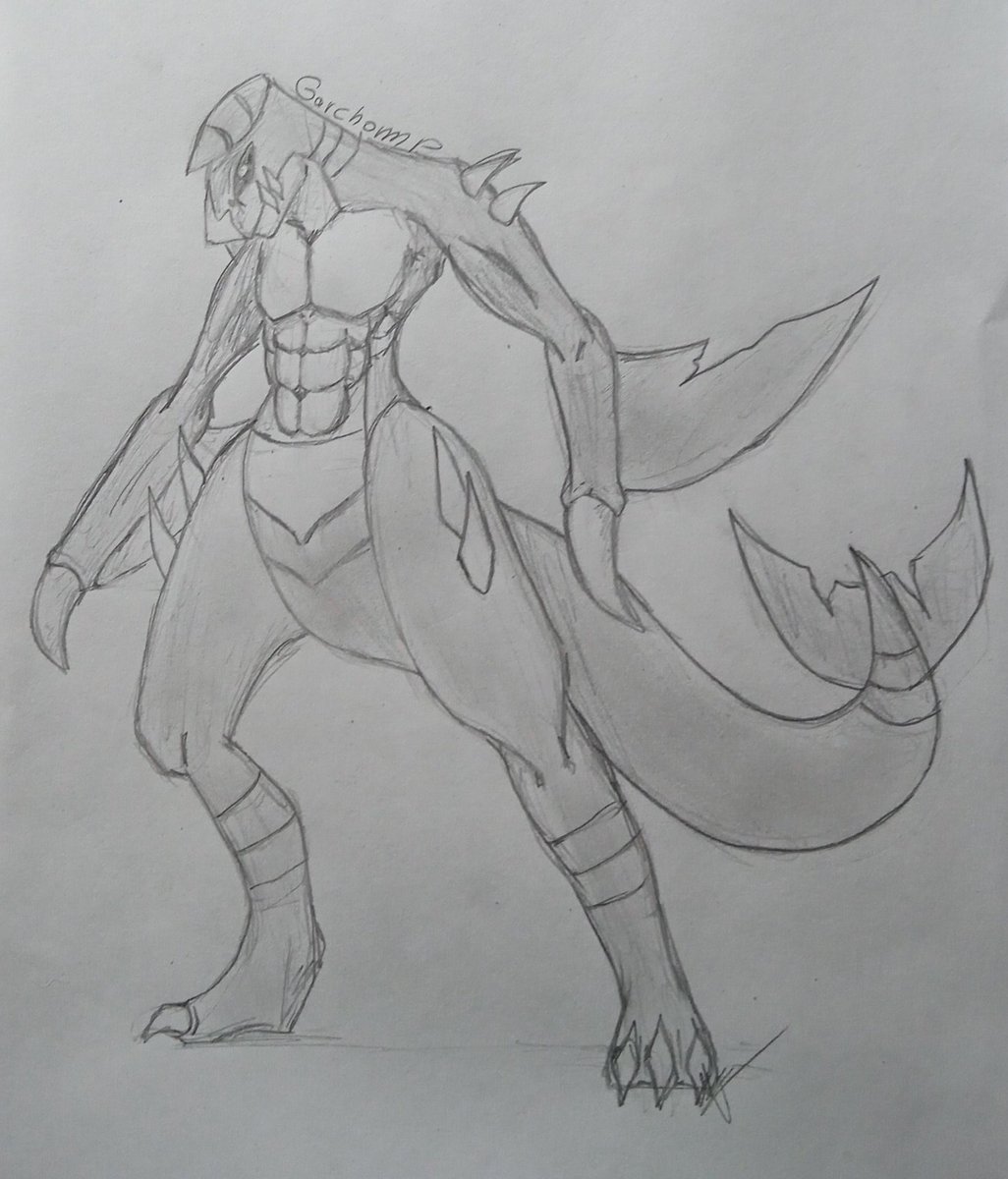 xmaoy's tweet photo. Holas, aquí un dibujo de un garchomp, pos como no me sale en el estilo del anime y juego pos no me quedo más remedio que hacerlo a mi manera xD 

#art #draw #drawing #dibujo #pokemon #pokemonart #pokemonfanart https://t.co/ZWRD1VMsKj