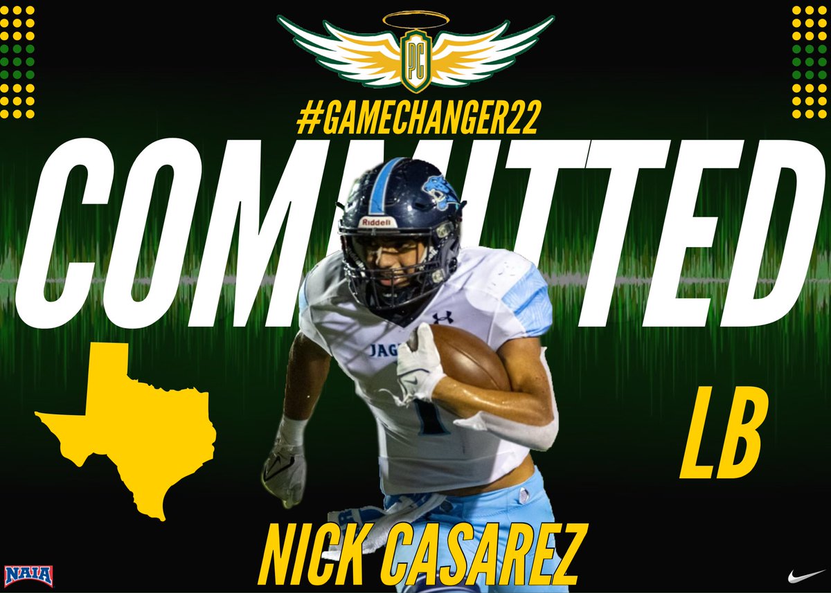 NickCasarez1's tweet photo. Blessed to announce my full official commitment to @PresentationPC💛💚! https://t.co/SCl5nePU6N
