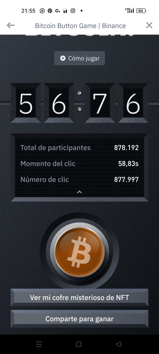 #BitcoinButton  #Binance suerte