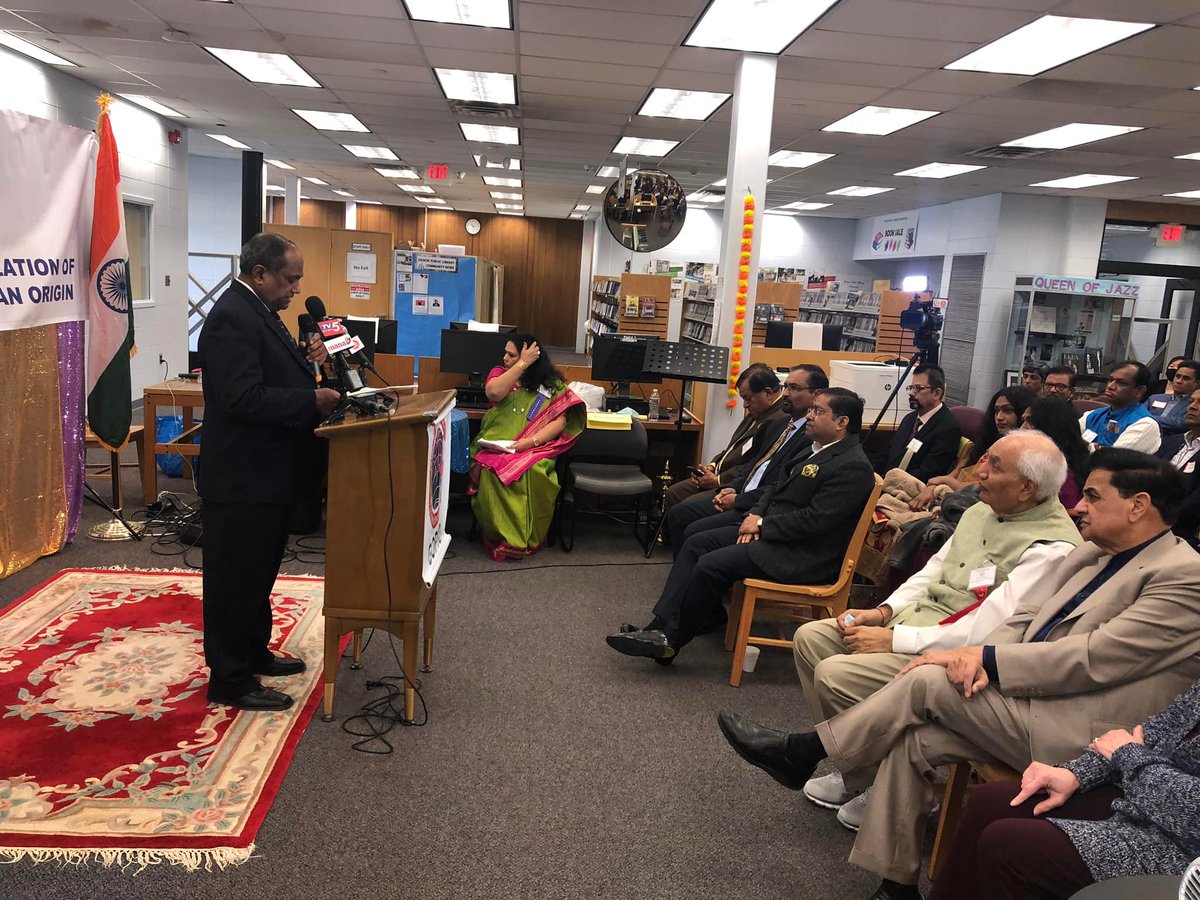 IndiainNewYork's tweet photo. #AzadiKaAmritMahotsav
Advancing knowledge partnership & people to people ties!
Thank you Edison Public Library & #GOPIOInternational for collaborating in setting up #IndiaCollection of #books. Hope readers will enjoy them.
Look forward to strengthening this partnership. https://t.co/lX0TnwrpdR