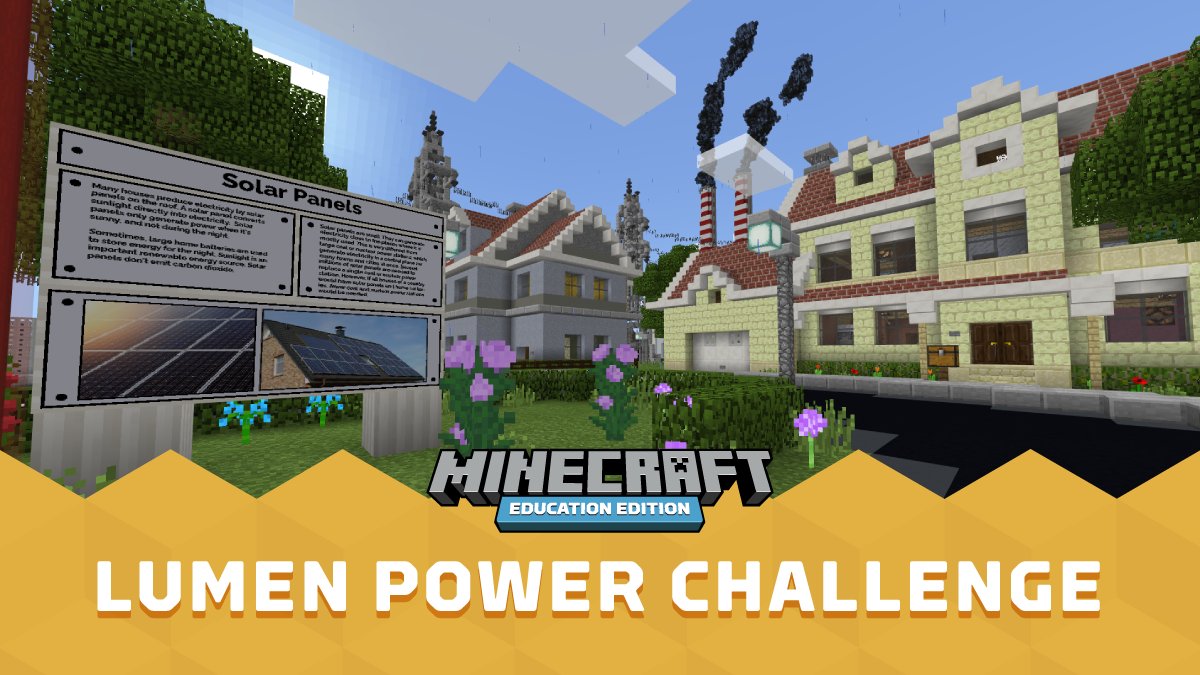 Minecraft Education Edition on Twitter "Every source of electricity