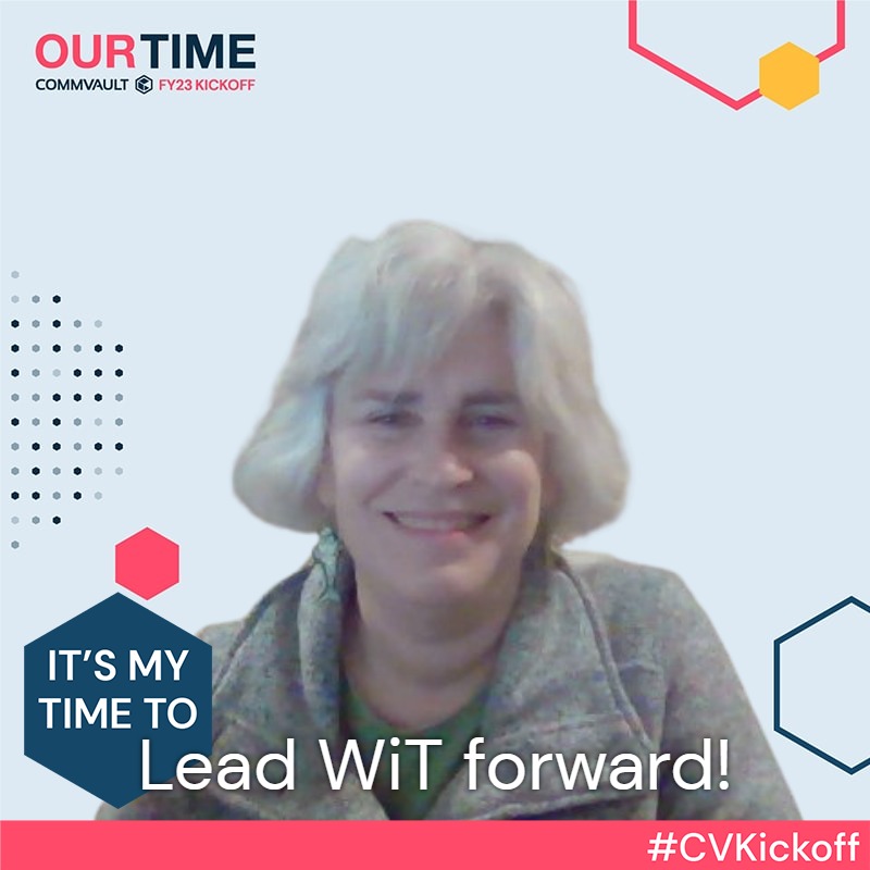 tracymaurer's tweet photo. It's OurTime - Commvault Company Kickoff 2022 #CVKickoff https://t.co/gpBWsCQqcW