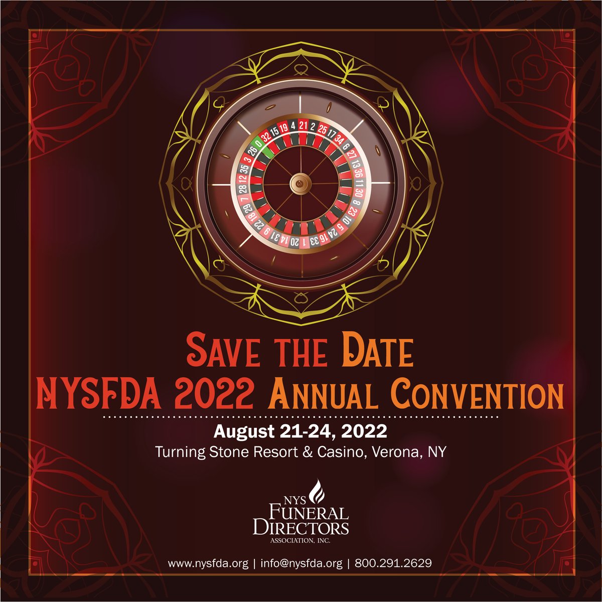 Coming soon! #Registration for the #NYSFDAconvention this August. Hope to see you at <a href="/TurningStone/">Turning Stone Resort</a> for #education #networking #celebration