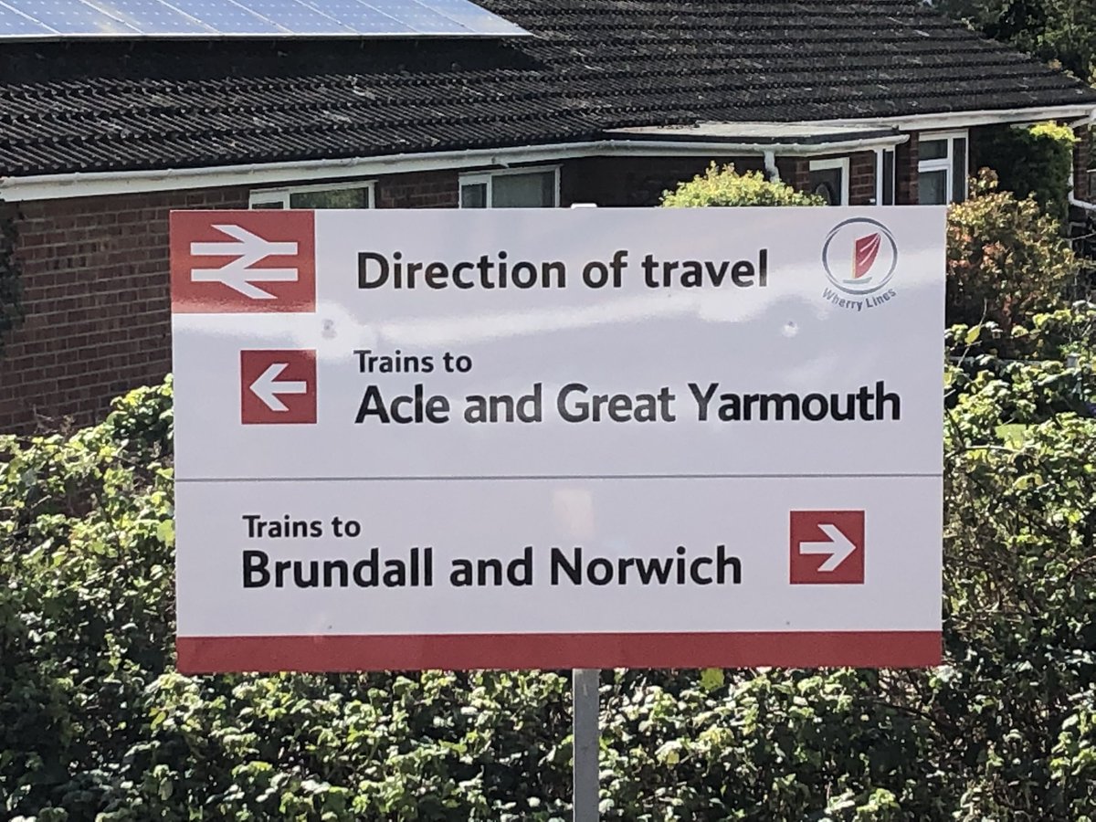 WherryLines's tweet photo. @bsilk1999_silk @BitternLine @greateranglia @GreaterAngliaPR @CommunityRail Yes we upgraded this and the one at @greateranglia #Lingwood too https://t.co/3EPZ8kVbpF