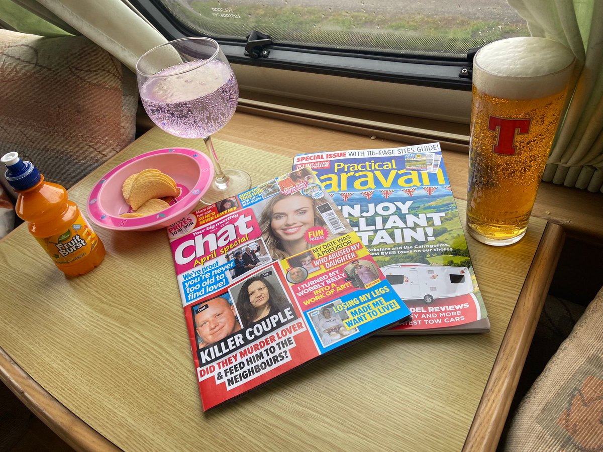 Looksuniquesign's tweet photo. Moved on today on our wee easter tour and now at @StanwixPark ❤❤ brilliant wee day today now chilling with some adult drinks 🤣🤣 #caravanning https://t.co/FhiZ5mvqBs