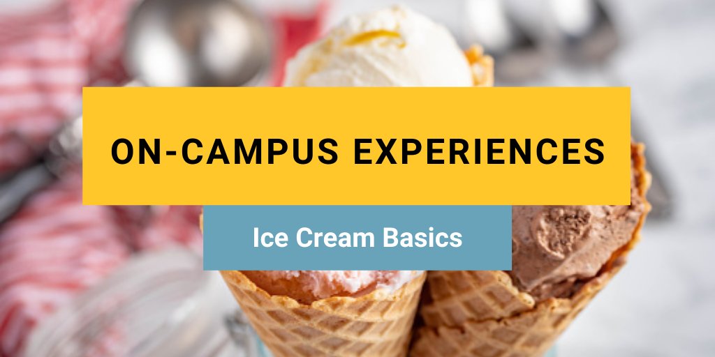 Teachers &amp; Educators, is your class interested in ice-cream? 🍨

Book a day of experiential learning to cover the basics of #icecream making, with an opportunity to see it made! 

For a wide range of topics and information on how to book: bit.ly/3CIngKR  

#onted