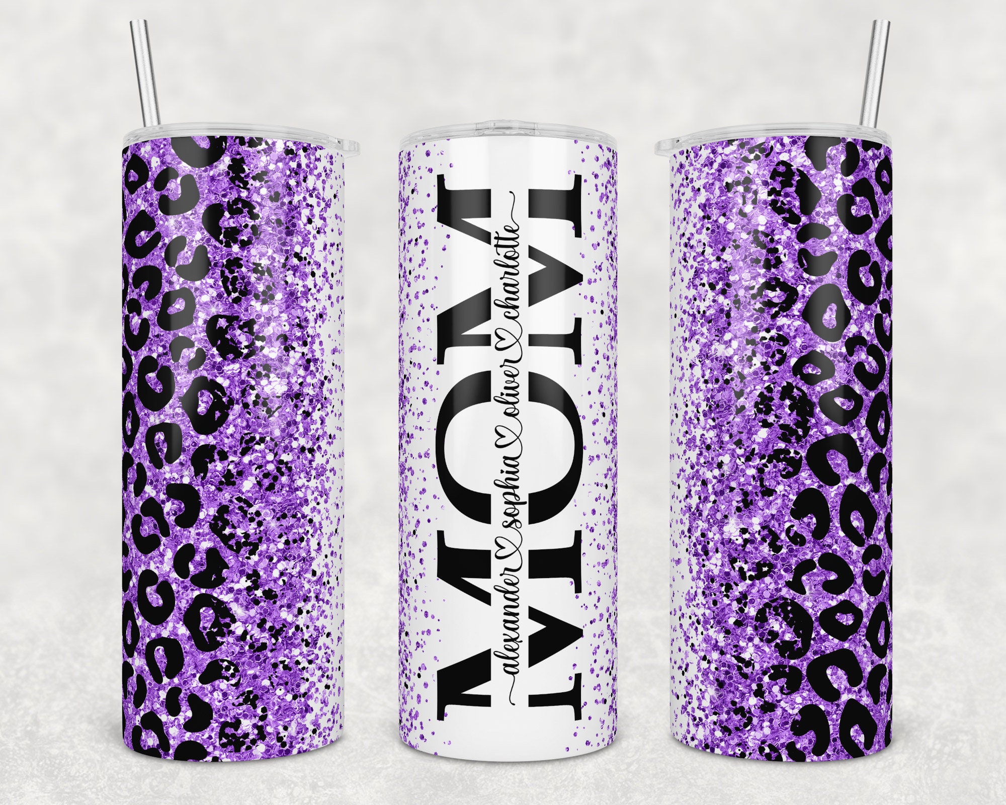 Purple Gnome Tumbler – Glitterfied Designs