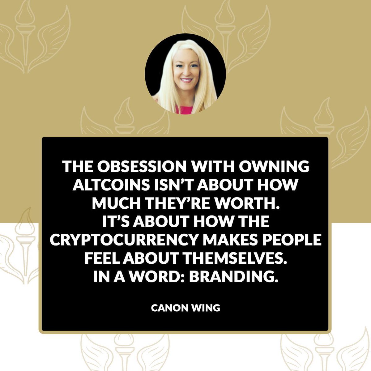 The obsession with owning #altcoins isn’t about how much they’re worth. It’s about how the cryptocurrency makes people feel about themselves. In a word: #Branding.

Here’s why this matters for YOUR business: Watch now! youtu.be/Ualk908OnYU