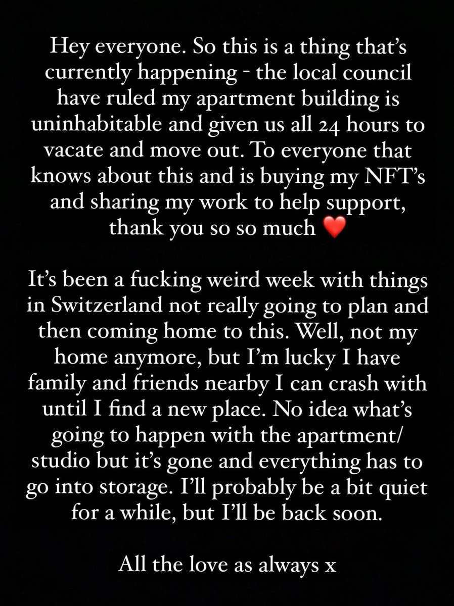 JakeAndrewArt's tweet photo. To all the wonderful humans in this space who have been by my side all day and checking in and supporting me, it really means the world right now 🙏🏽❤️ https://t.co/rBmotw7xnj