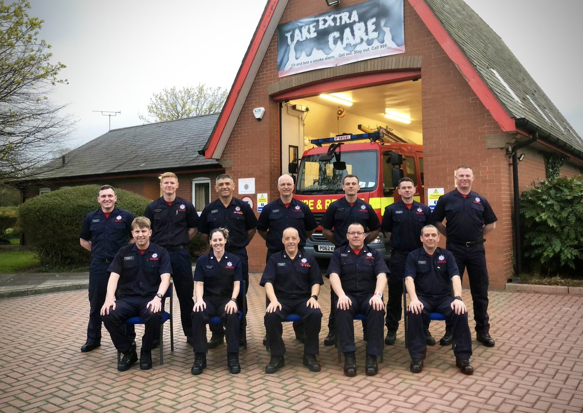 Managed to get the crew together for a team photo before handing my kit back , Best of luck to all at N18