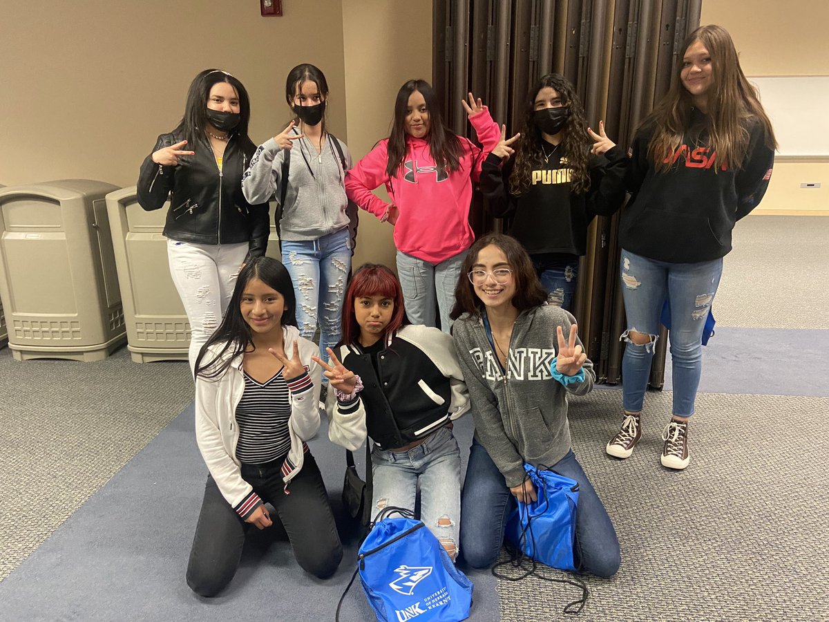 Today was such an inspirational day with <a href="/AB_Lambdas/">Alpha Beta Lambdas</a>! They really know how to inspire the youth!! The bonus part was seeing a past student and embracing in a hug!! <a href="/UNKearney/">University of Nebraska at Kearney</a>