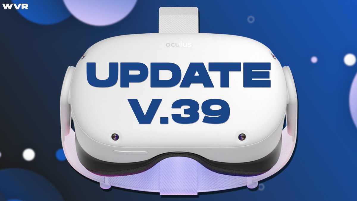 Here are the final details on new features and updates coming to the quest 2 via the version 39 update.

youtu.be/l5_FeQRcjAs

#quest2 #vr #OculusQuest2
