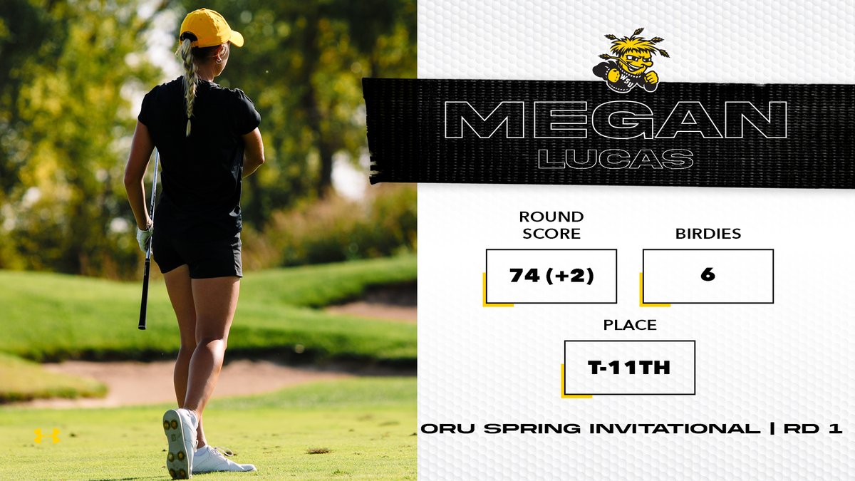The first 18 holes are in the books and <a href="/MegLucas23/">Megan Lucas</a> is in solid position. Her 6 birdies in the first round were tied for the most in the field.

⛳️ | bit.ly/37Bvs3Z