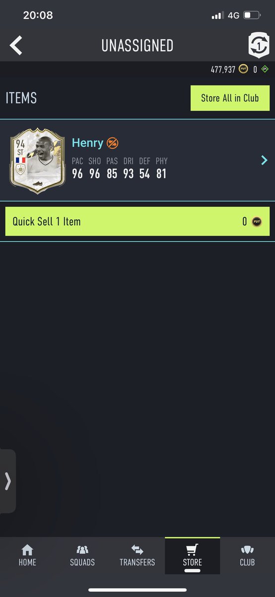 AngryyLlama_'s tweet photo. @NickRTFM Always helps when you don’t play fut for awhile 🤪 https://t.co/enllJaKsfJ