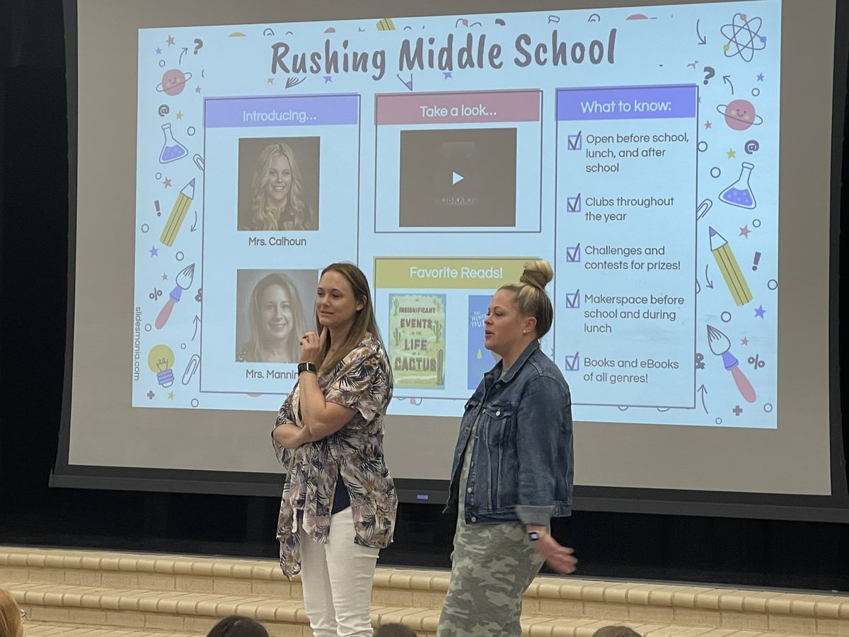 Boyer Elementary Library tweet media