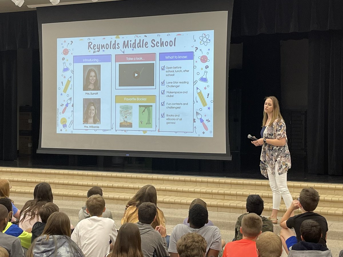 Boyer Elementary Library tweet media