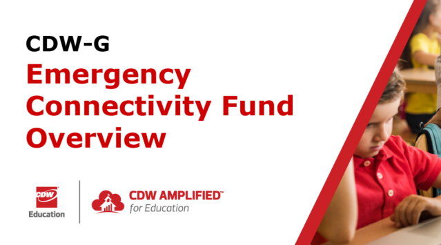 CDW Education Event: Emergency Connectivity Fund #cdwsocial dy.si/13EvPk2