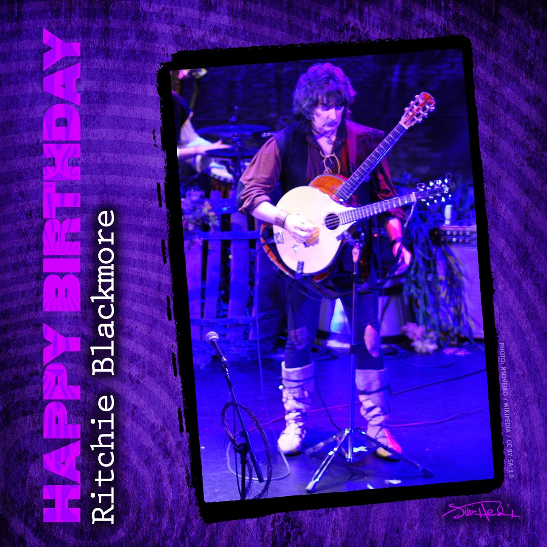 Happy Birthday Ritchie Blackmore 