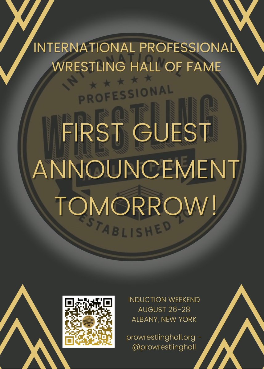 IPWHF's tweet photo. The time has come! We start dropping names for #IPWHF Induction Weekend! #prowrestling #halloffame #albanyny https://t.co/RyIYLst6lC