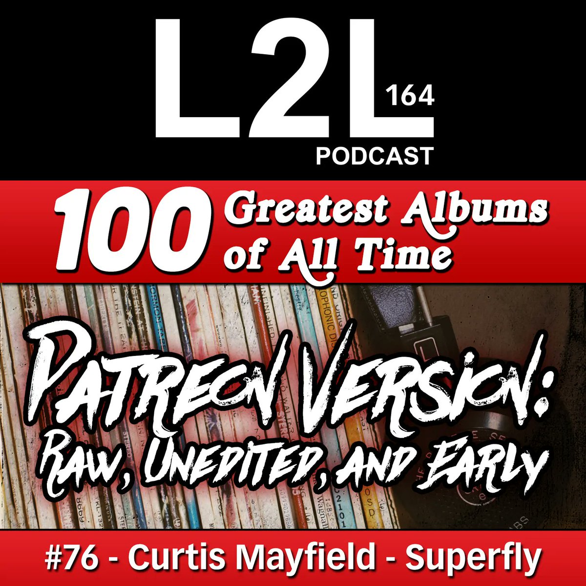 L2LPodcast's tweet photo. Curtis Mayfield "Super Fly OST" Ep drops tomorrow! Can't wait that long? check out https://t.co/6RHF0wJhF3  You'll get the Ep early, warts n' all, raw, unedited version with extra content. Remember to drop us a line at: 1 (780) 851-8785 and give us your Hot Takes! https://t.co/YD1jZPijDj