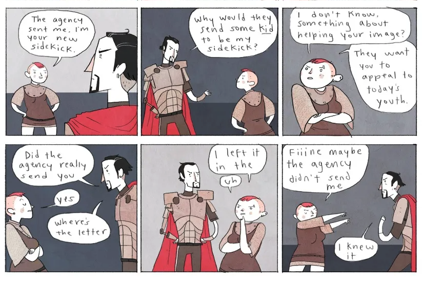 TheNerdyBird's tweet photo. ND Stevenson’s Animated “Nimona” Gets a Second Chance at Netflix https://t.co/yj1aX5FCGF https://t.co/usJ10jR37N