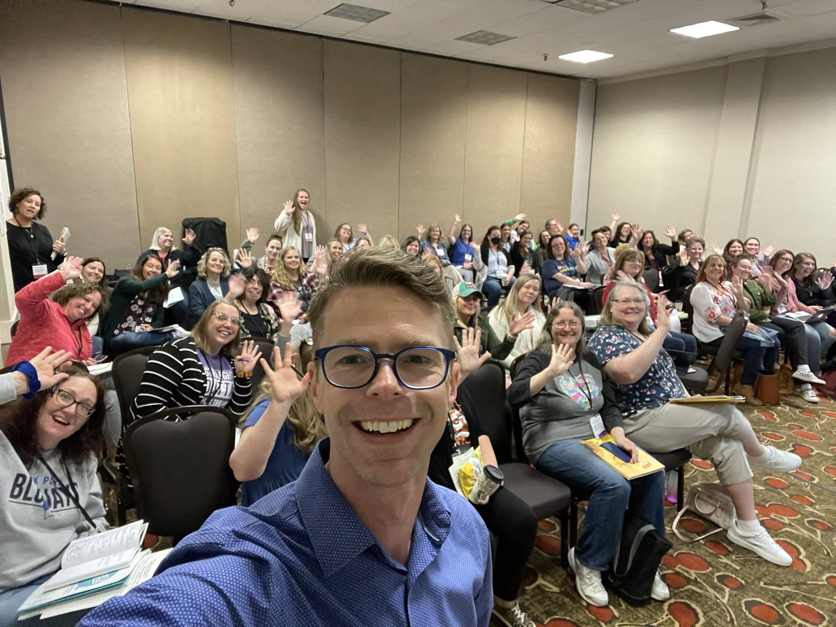 Presenting at #maslsc along with some of my incredible Dogwood committee members sharing amazing nonfiction. Look at this great crowd!