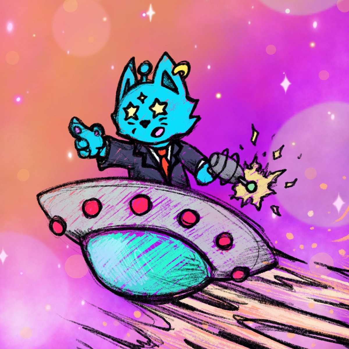 Cosmic Cats tweet media