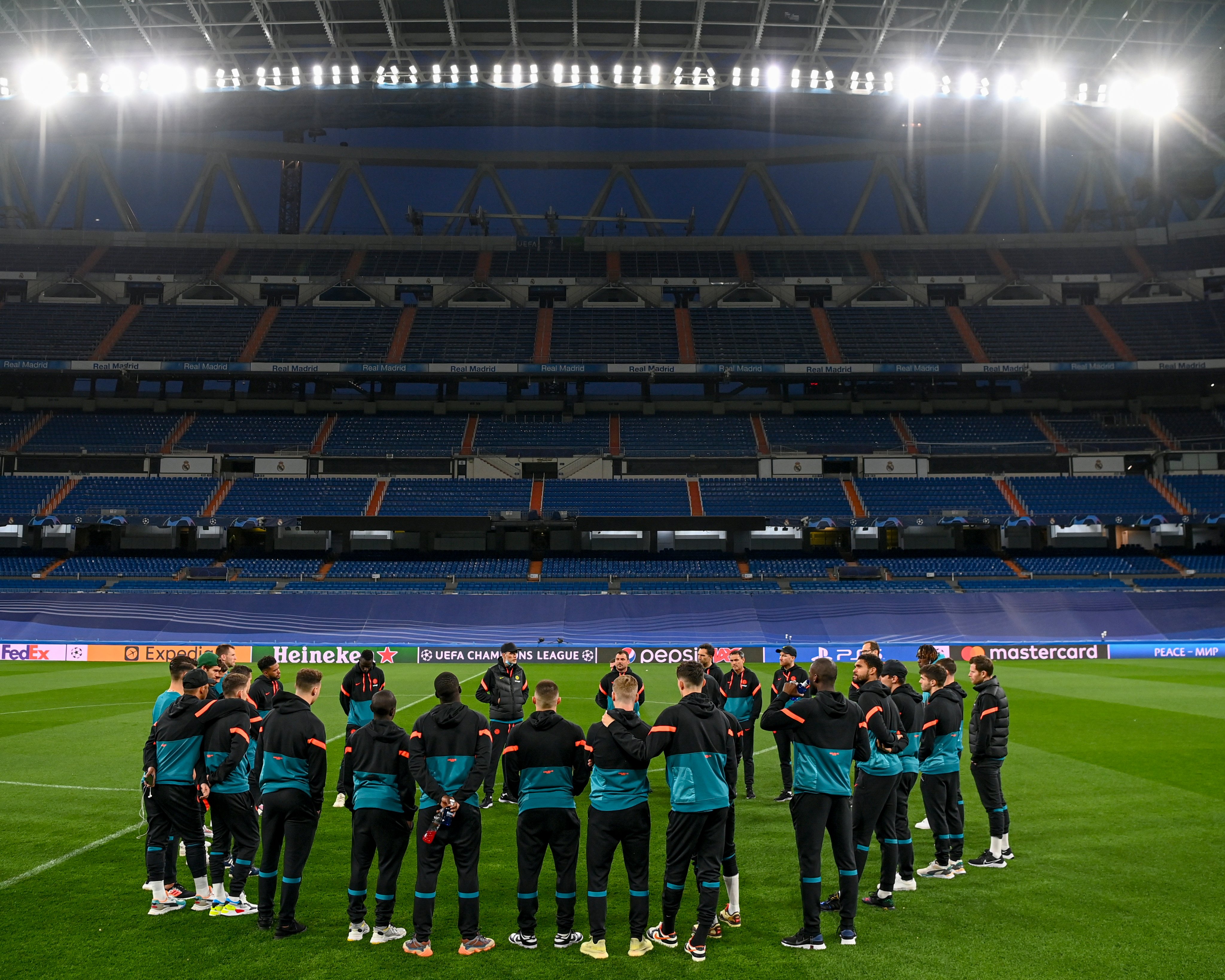 Real Madrid Chelsea Maçına Hazırlanıyor