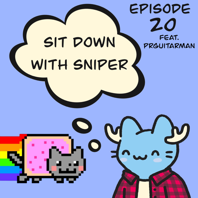 SDwSniper's tweet photo. 🎙️NEW EPISODE🎙️

Episode 20, we got the chance to speak with @PRguitarman about his famous Nyan Cat, his history with memes, and much much more 🖤

We can't thank you enough for coming on this week👏

Apple - https://t.co/d8BEub9VIk

Spotify - https://t.co/wloY3vpjCg https://t.co/VpLHugknIo