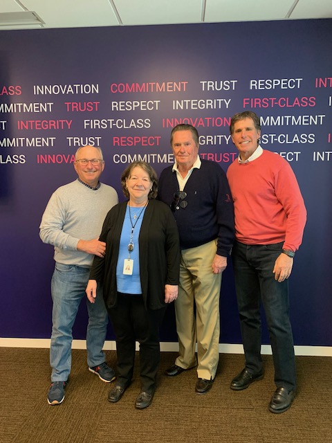 ParadiesGregg's tweet photo. It was so great to celebrate &amp; honor Margaret Ezen, aka “Oracle for all things” during her retirement luncheon after 30 years. The celebration turned into a family reunion when Dick Dickson and Lou Bottino, two Paradies legends, showed up to celebrate our friend! https://t.co/edp5DUQZZh