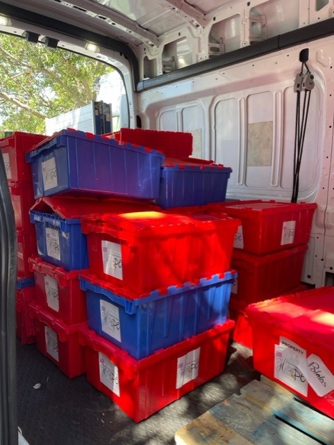 BluewaterFL's tweet photo. The food donations came pouring in at Bluewater for The Kind Mouse! Thank you to everyone who participated in the Easter Food Drive—it was a hopping success! #giving #thekindmouse https://t.co/8lwewh8rO2