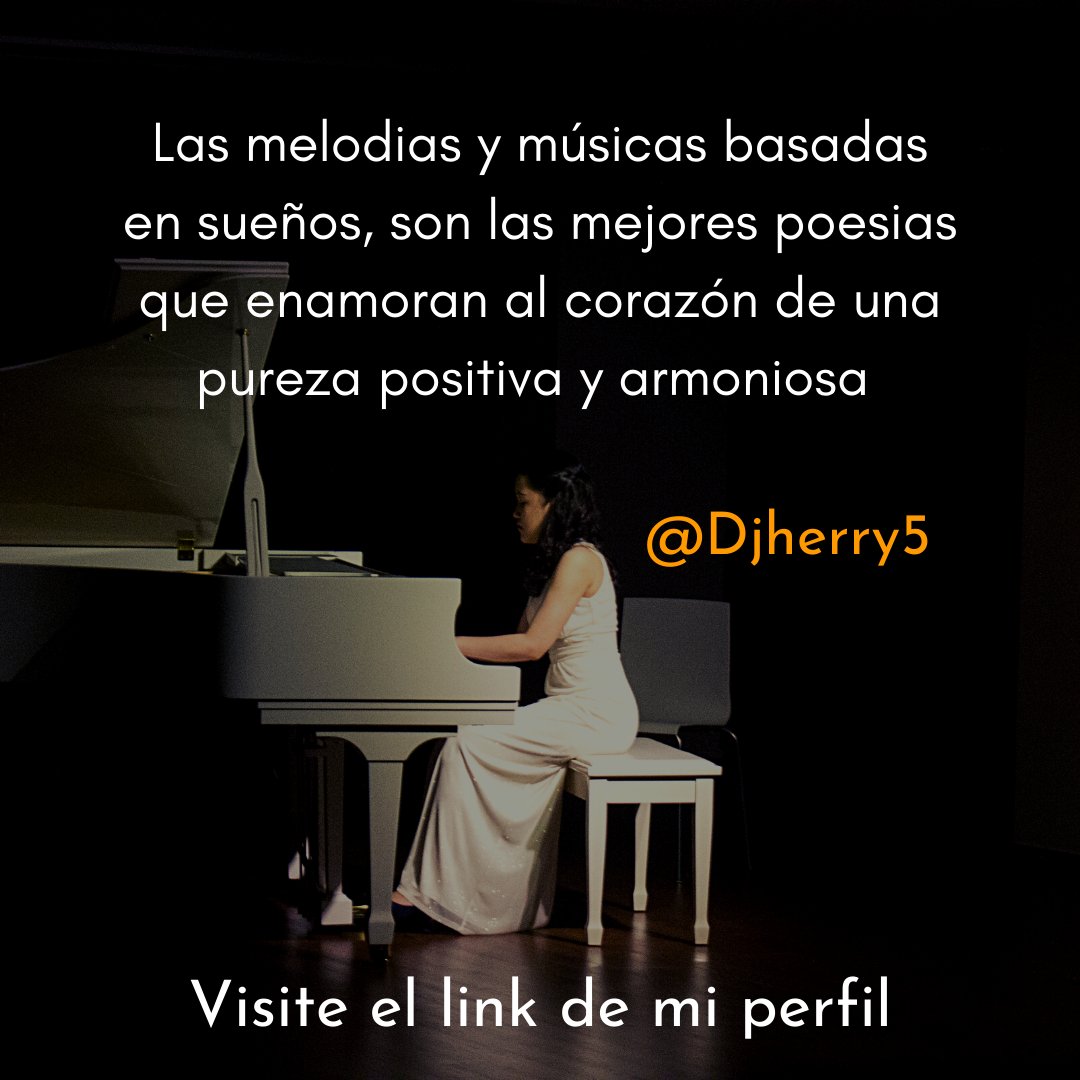 djherry5's tweet photo. La música es algo hermoso cuando aprendes a disfrutar de los momentos más románticos y únicos, lo que te lleva a ver el mundo real donde la emoción y la alegría son los reyes de tu vida, Visite mi perfil😊
Atte: Djherry5🖤

#Djherry5 #spotify #musica #Reflexion  #motivación #Vida https://t.co/kWCTj4eTdN