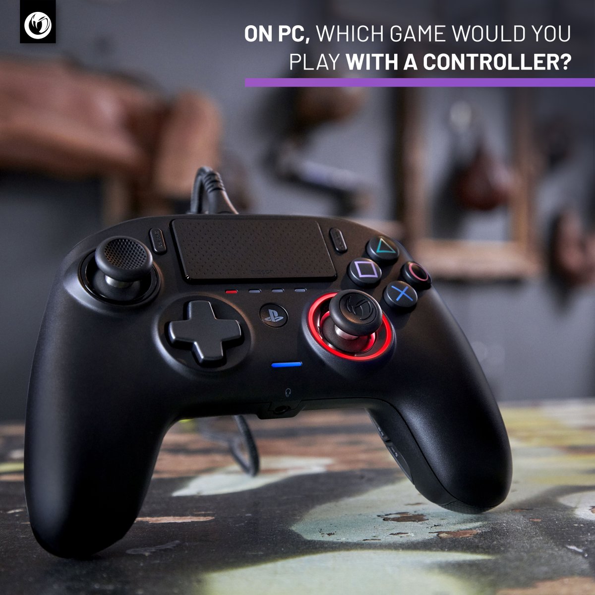 Nacon's tweet photo. As a rule, PC players tend to prefer the classic keyboard/mouse combo...but on the rare occasion, a controller may be chosen! 😎🎮
#Nacon #RevolutionProController3 #RPC3 #Controller #Windows10 #PS4 https://t.co/F3txCyvaJA