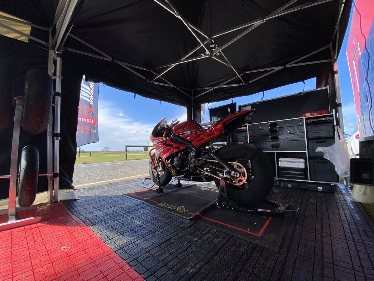 First time in the seat this year after ) months…straight into <a href="/OfficialBSB/">Bennetts British Superbike Championship</a> this weekend, no messing about! 🏍 💨

<a href="/AGCSgtMaj/">Adjutant General’s Corps SM</a>
<a href="/AEAPCentre/">Army Elite Athlete Performance Centre</a>
<a href="/AgcSport/">AGC_Sport</a>
<a href="/RecruitmentAgc/">Adjutant General’s Corps</a>
<a href="/ArmySportASCB/">Army Sport</a>
<a href="/cosascb/">Paul Leighton MBE - COO Army Sport</a> 
<a href="/soldiermagazine/">Soldier Magazine</a> 

<a href="/ebcbrakesuk/">EBC Brakes</a> 
<a href="/ScorpionExhaust/">Scorpion Exhausts</a> 
<a href="/UKTriumph/">Triumph Motorcycles</a> 
<a href="/pirellisport/">Pirelli Motorsport</a> 
<a href="/NoLimitsNLR/">No Limits Racing NLR</a>