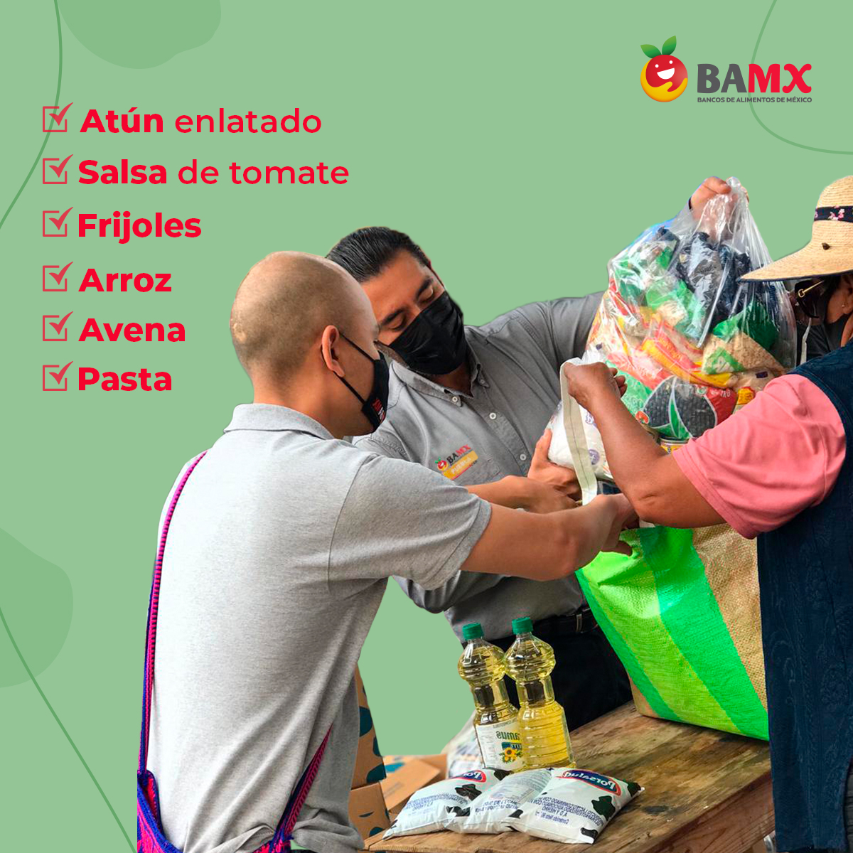 bamxmerida's tweet photo. ¿Ya hiciste tu lista de alimentos que puedes donar a la #RedBAMX? Ingresa a https://t.co/00RAXCMC5b   y en la sección dona puedes hacer tu aporte de alimentos no perecederos. ¡Multipliquemos la ayuda! https://t.co/JYLX4D2CMc