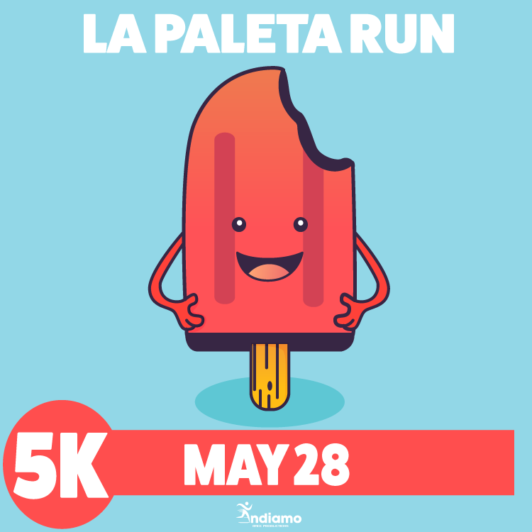 Andiamorp's tweet photo. Motivational quote, running tips, new event alert! We are happy to announce our second event of the Andiamo Road Race Series: LA PALETA RUN 5K!🙌https://t.co/6G5LwG9QCy https://t.co/KRPjyRWYca