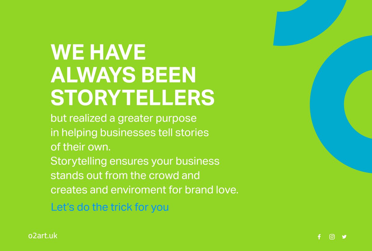 O2ARTUK's tweet photo. We have always been #storytellers 
But realized a greater purpose in helping businesses tell stories of their own. 

Let's do the trick for you ! 

🧷 https://t.co/D3moa4Fr1Y 

#o2art #graphicdesign #graphic #marketingtips #success #businesspassion #businessowner #businesswomen https://t.co/nwvlX3Cw34