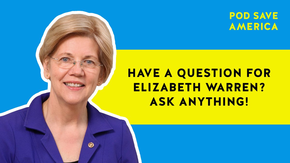 Pod Save America tweet media