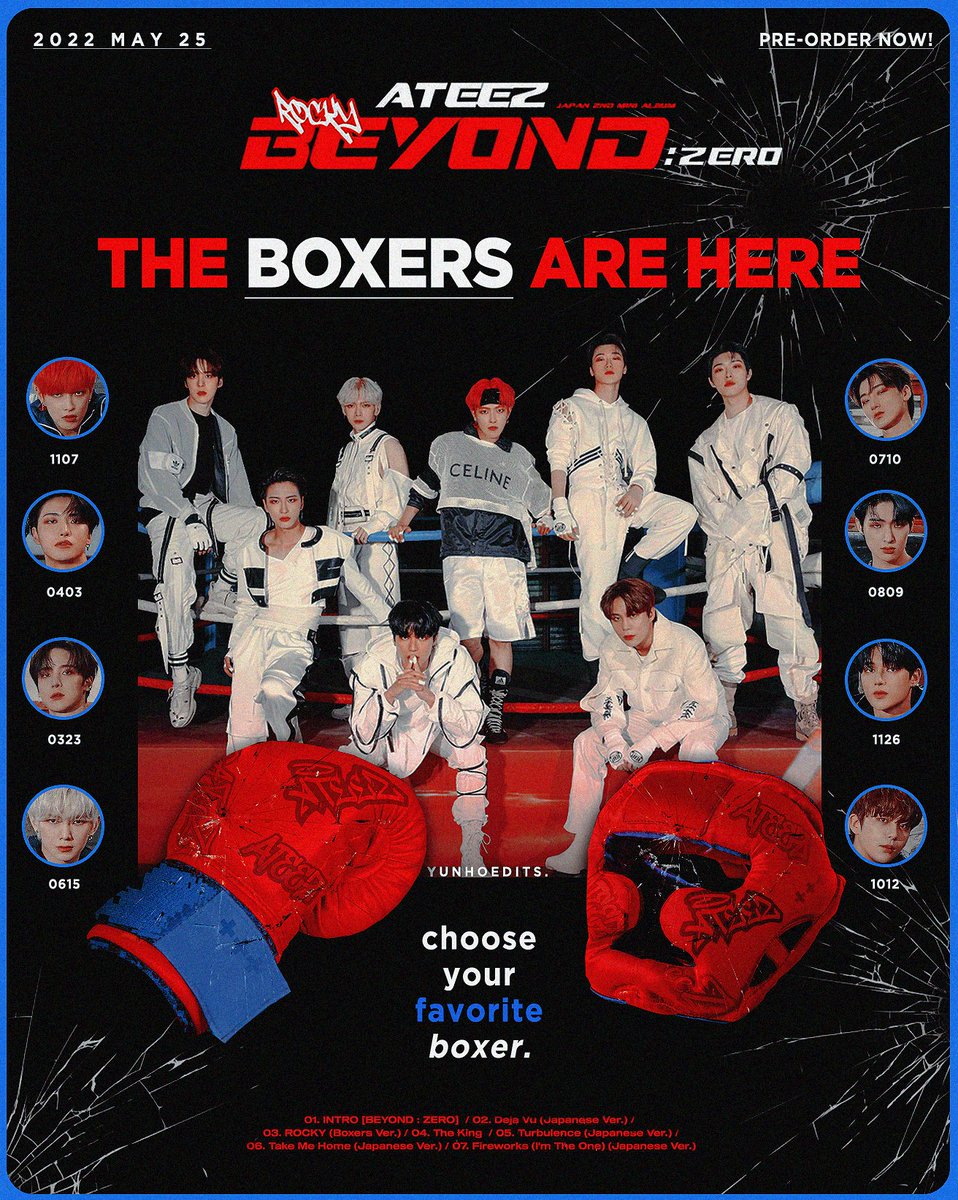 #ATEEZ : 'THE BOXERS ARE HERE'