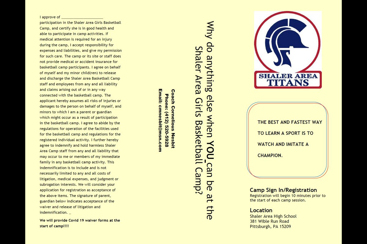 Shaler Area Elementary Basketball Association tweet media