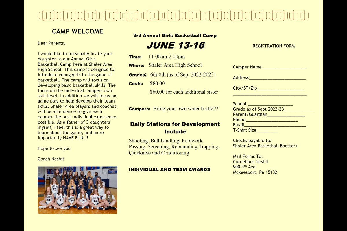 Shaler Area Elementary Basketball Association tweet media